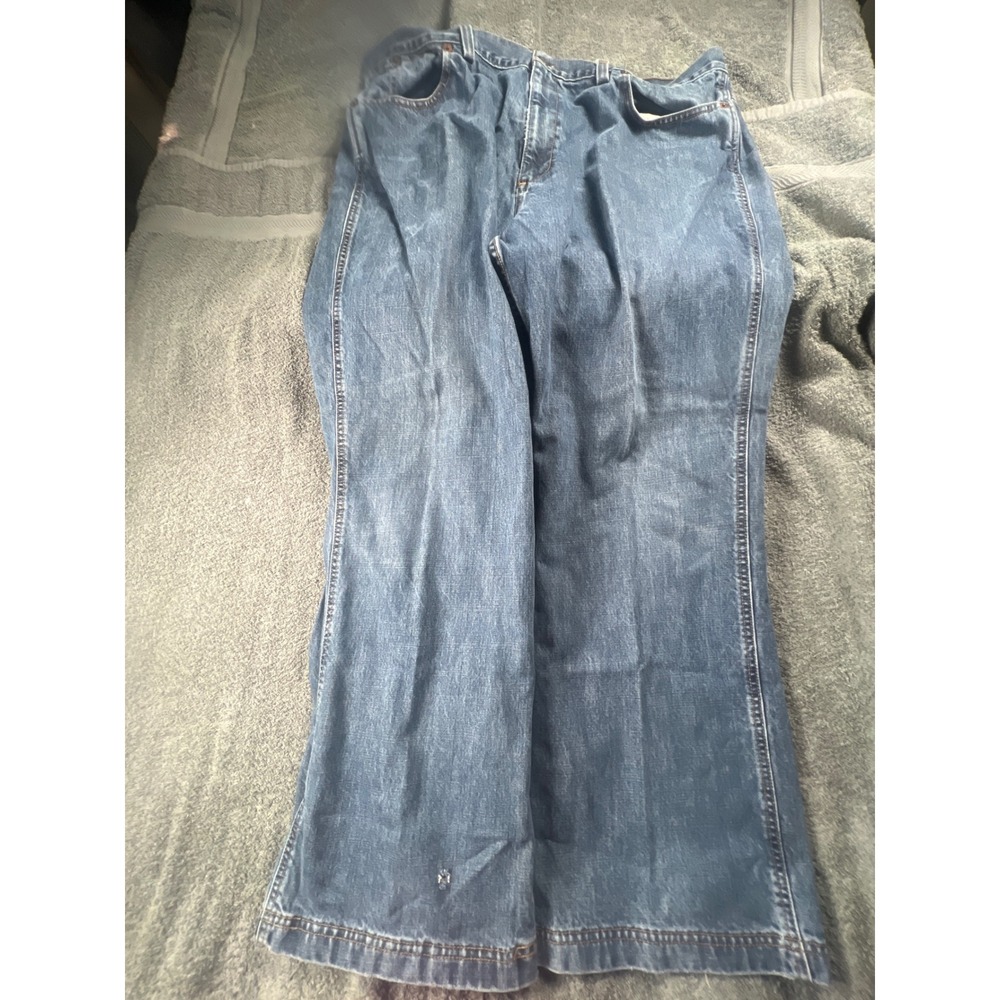 OshKosh B'gosh ‎ Jeans 44x32 Blue Denim Straight Leg Classic Fit Workwear Casual